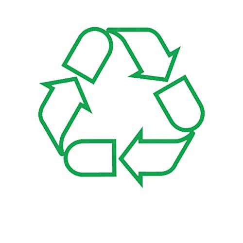 EW Designs Eco-Friendly Recycle Symbol Vinyl Sticker - 5