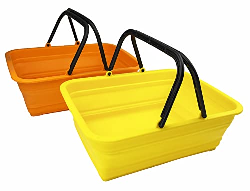 Golden Yellow + Mandrain Red (Set of 2)