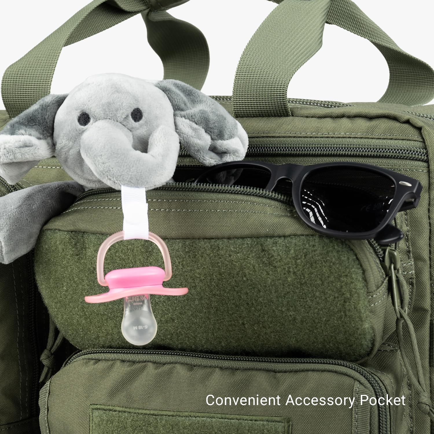 4th Gen Tactical Diaper Bag for Dads - Military Style Baby Carrier with Changing Mat & Stroller Straps | Durable, Spacious & Organized for Outdoor Adventures, Travel & Everyday Use
