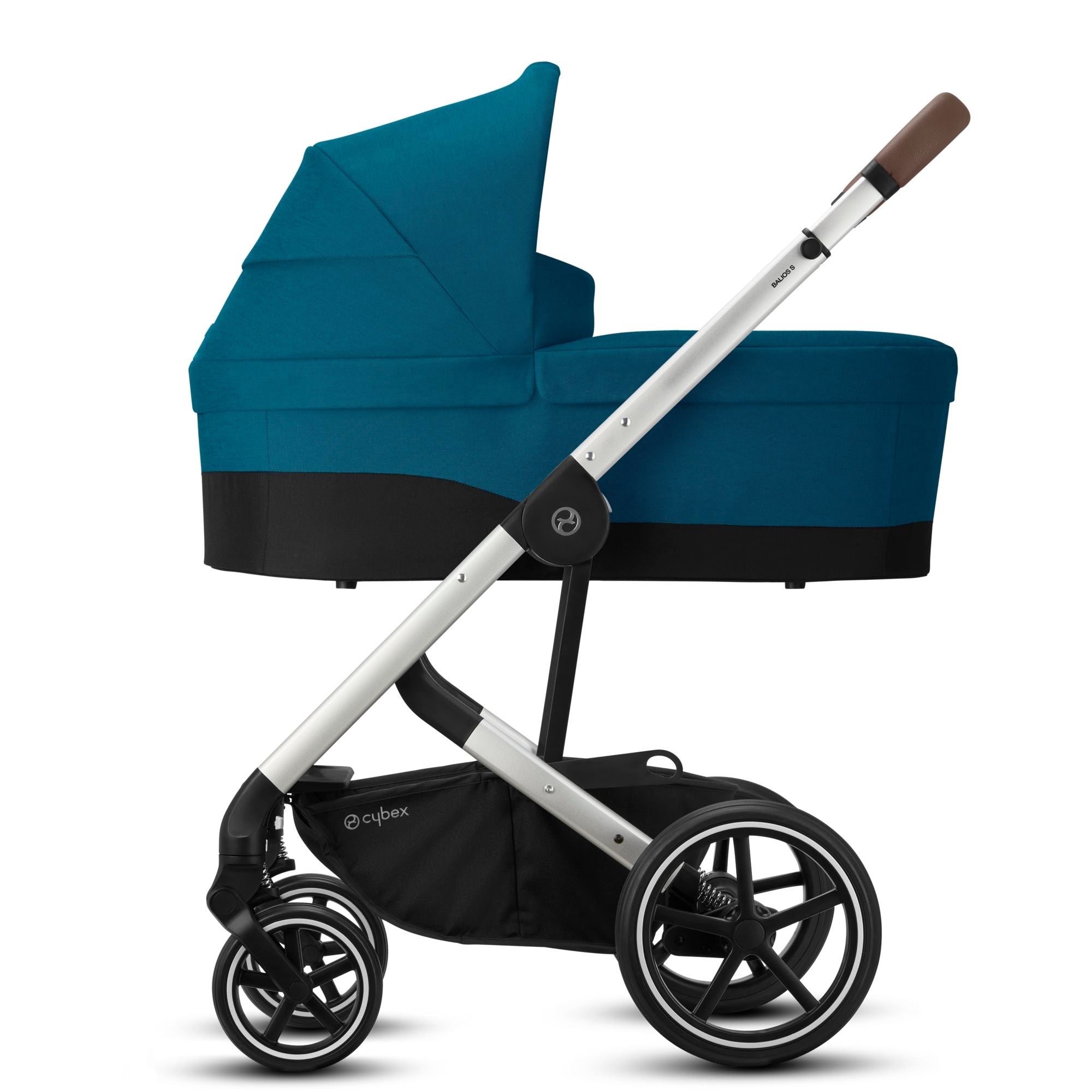 Cybex Gold Balios S Lux Complete Stroller with Bassinet - Premium Baby Travel System for Newborns & Toddlers | Perfect for City Walks, Shopping & Family Outings