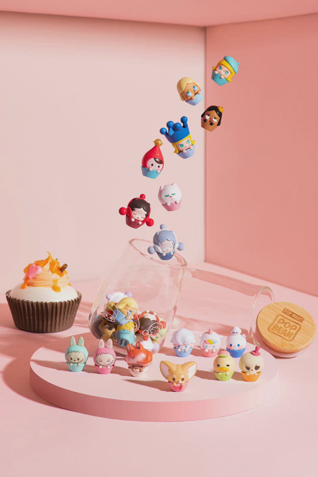 Pop Mart Pop Beans - Collectible Vinyl Figures for Display & Gifting - Perfect for Home Decor, Office Desk, and Toy Collections