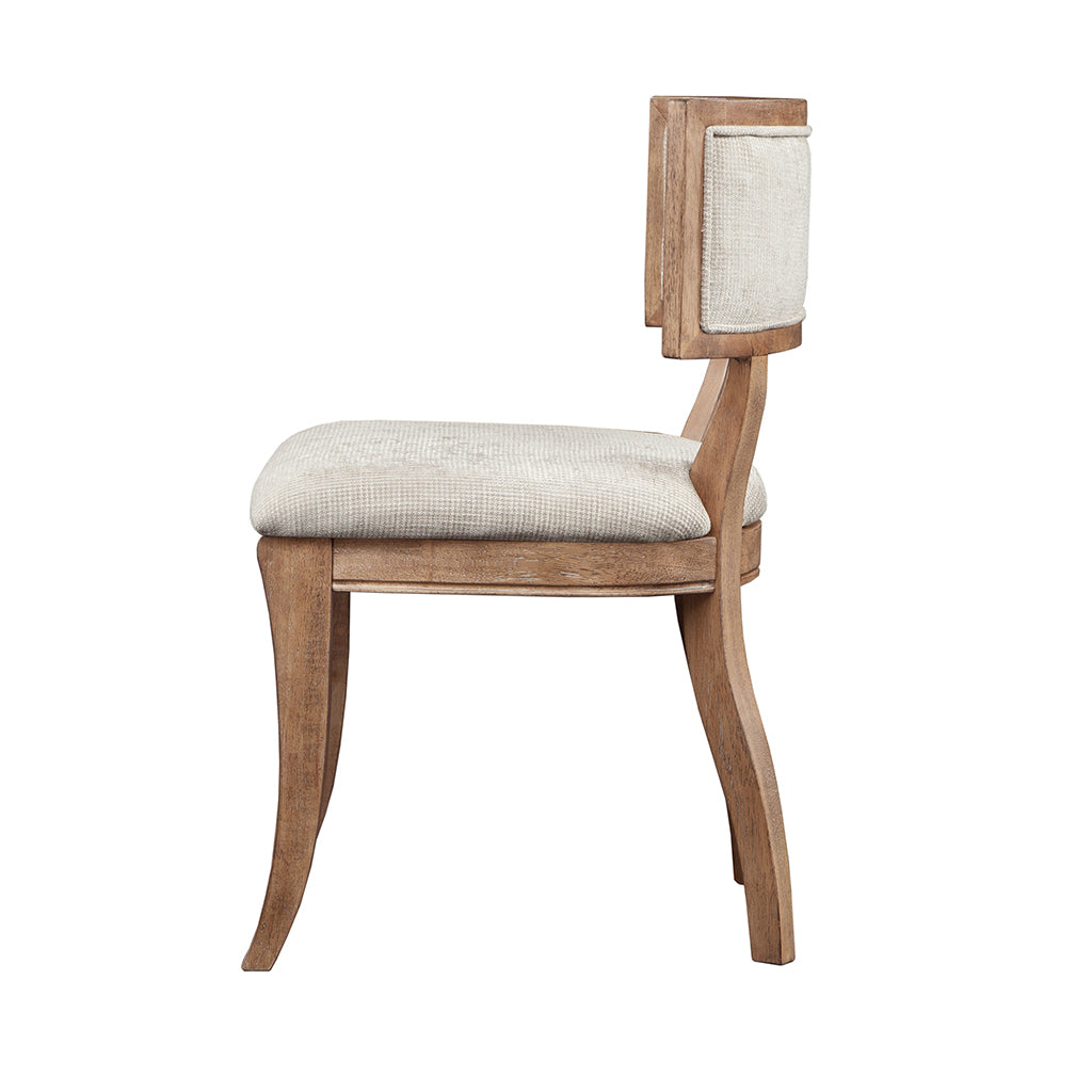 Modern Dining Chairs Set of 2 - Sturdy Wooden Kitchen Chairs with Padded Seat - Perfect for Dining Room, Kitchen, Breakfast Nook & Small Spaces