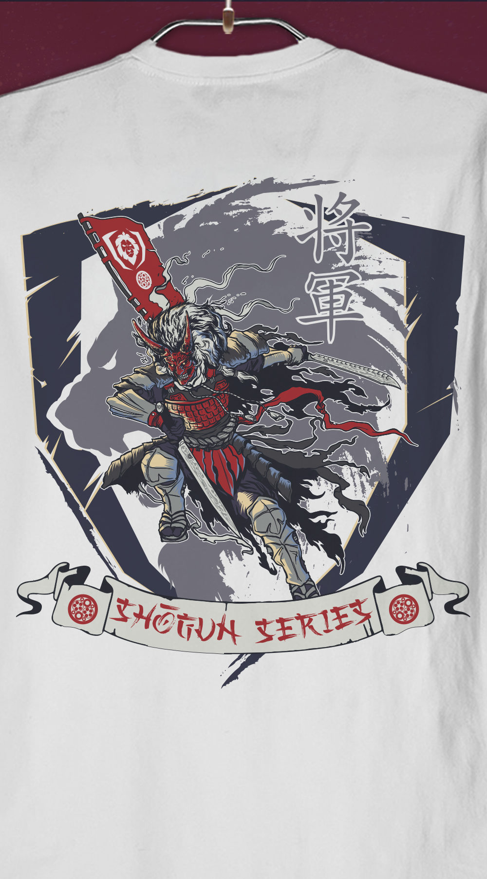 Shogun Series War Dance T-Shirt - Premium Samurai Graphic Tee for Men - Perfect for Cosplay, Anime Conventions & Streetwear Fashion
