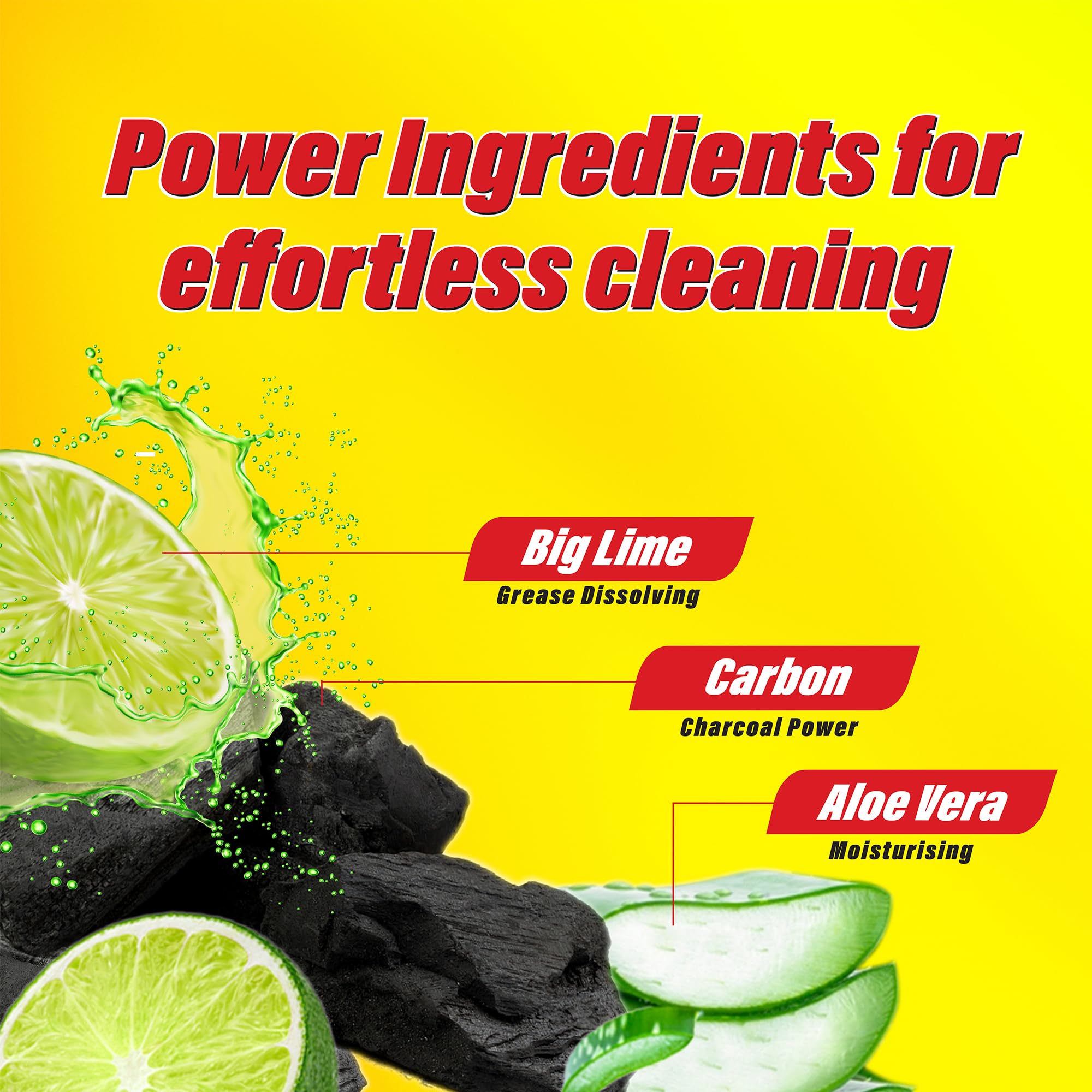 DABUR Odopic Dishwash Creme Charcoal - 750Ml | Powerful Liquid Dish Soap Gel with Fresh Fragrance | Deep Cleaning Kitchen Utensil Cleaner | Removes Tough Grease & Stains with 50% Less Scrubbing | No Residue Formula | Ideal for Pots, Pans, Dishes & Cookware Cleaning