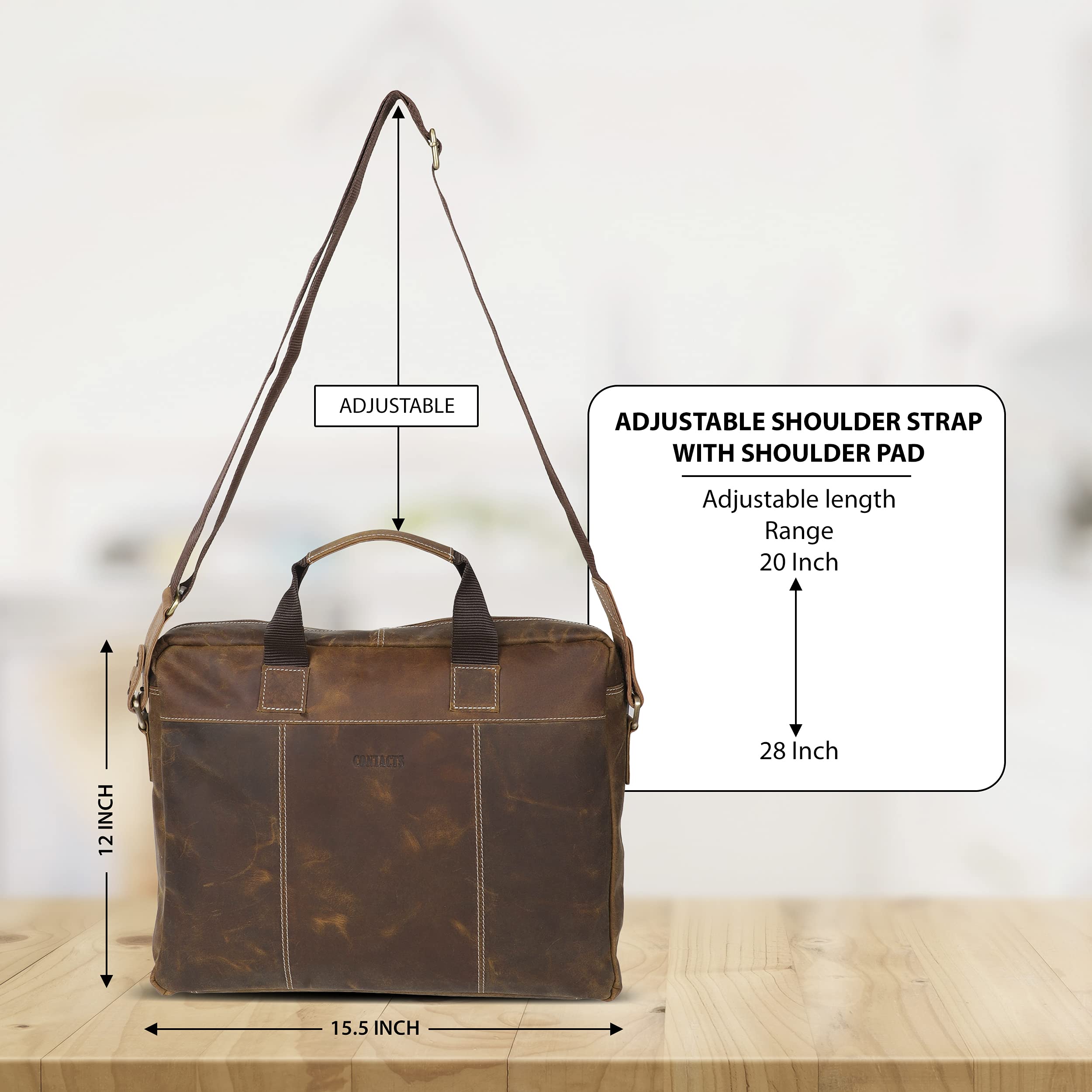 Genuine Leather 15.6