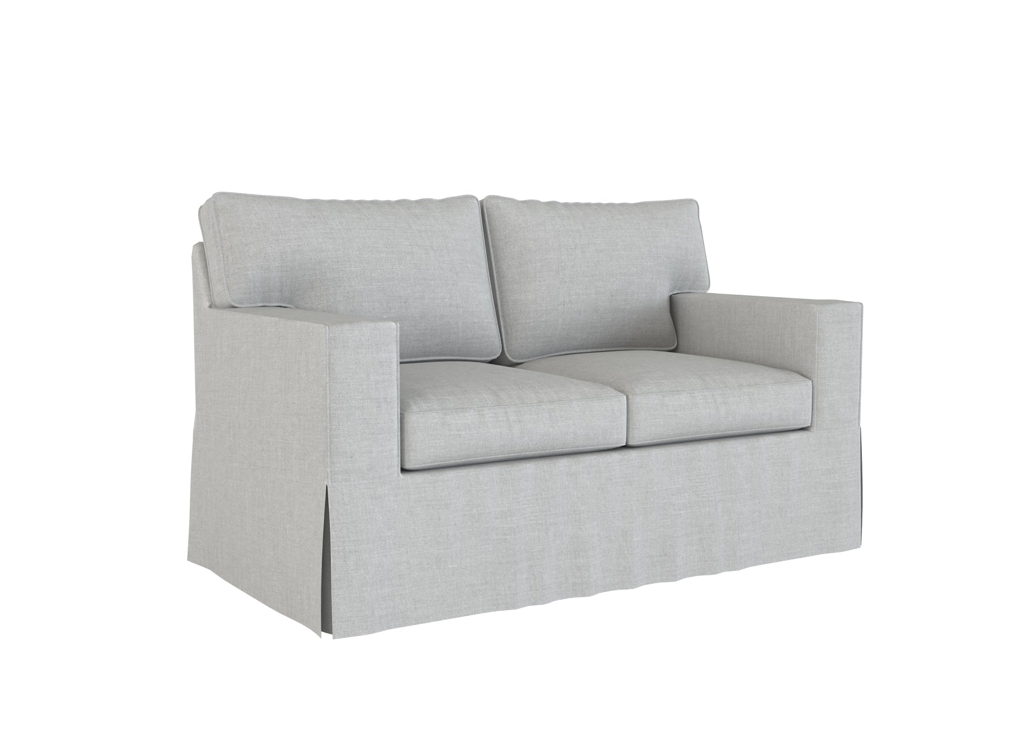 PB Buchanan Loveseat Slipcover - Square Arm 77.5