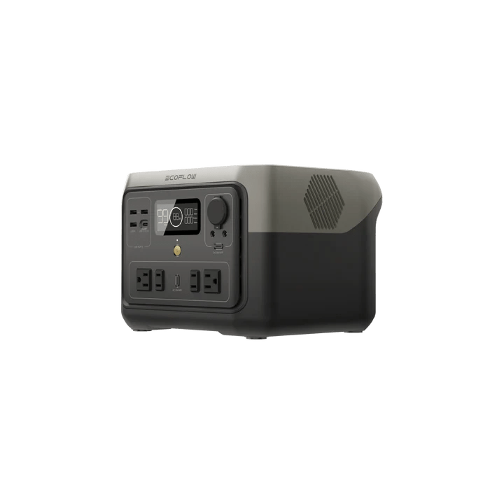 EcoFlow RIVER 2 Max 500W Portable Power Station with 512Wh Capacity - Perfect for Camping, RV Trips, and Emergency Power Backup
