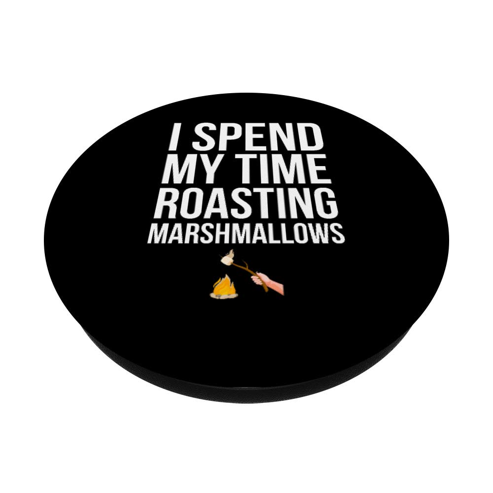 Roasting Marshmallows PopSockets - Expandable Phone Grip & Stand for iPhone, Samsung, Tablets | Perfect for Camping, Road Trips & Outdoor Adventures