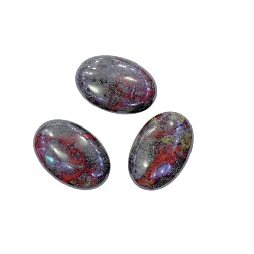 Natural Oval Palm Crystal Healing Stone for Massage & Relaxation