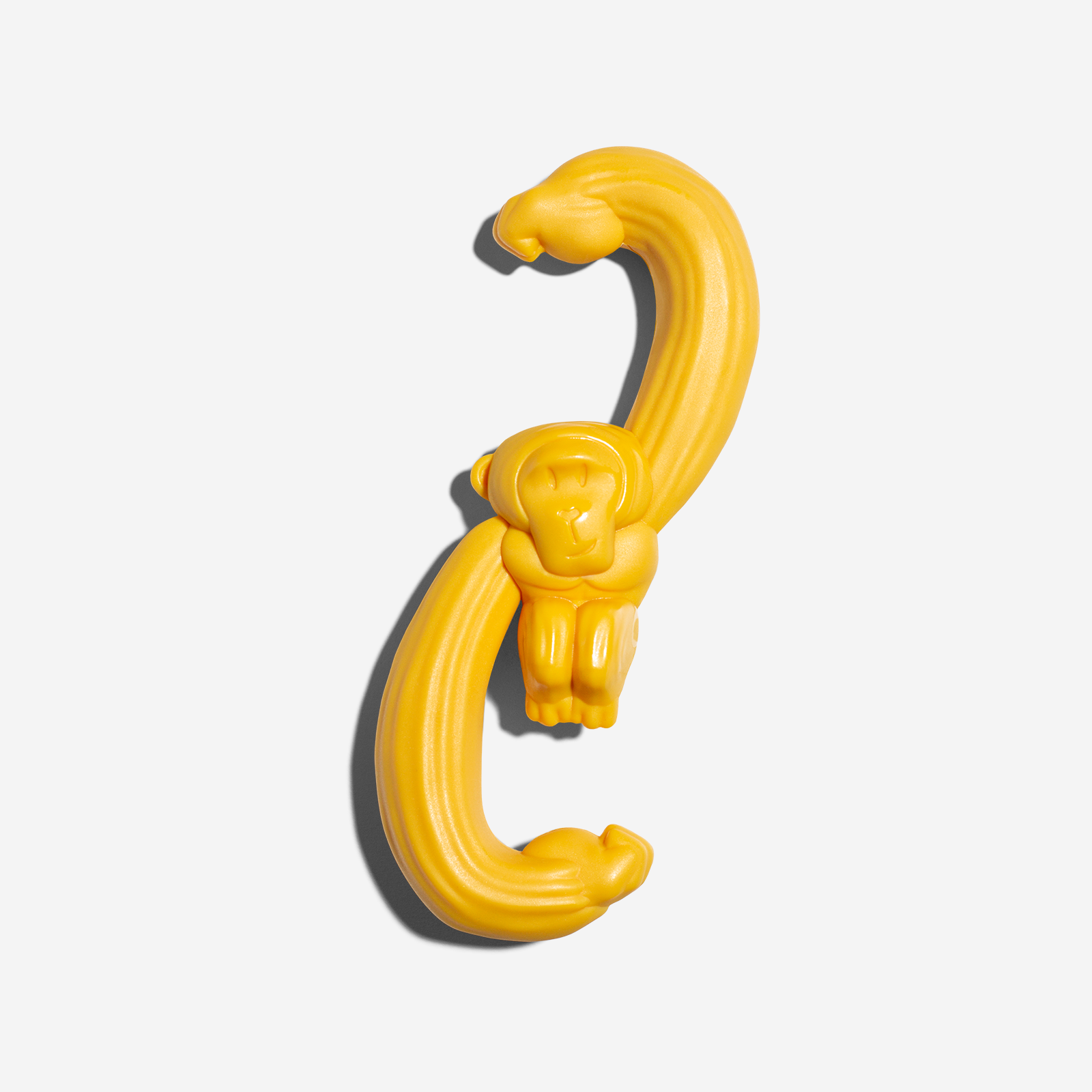 Hooky Frutty Banana Scented Dog Chew Toy for Teething Puppies & Small Dogs - Durable & Safe for Aggressive Chewers - Perfect for Indoor Play & Outdoor Adventures | Zee.Dog