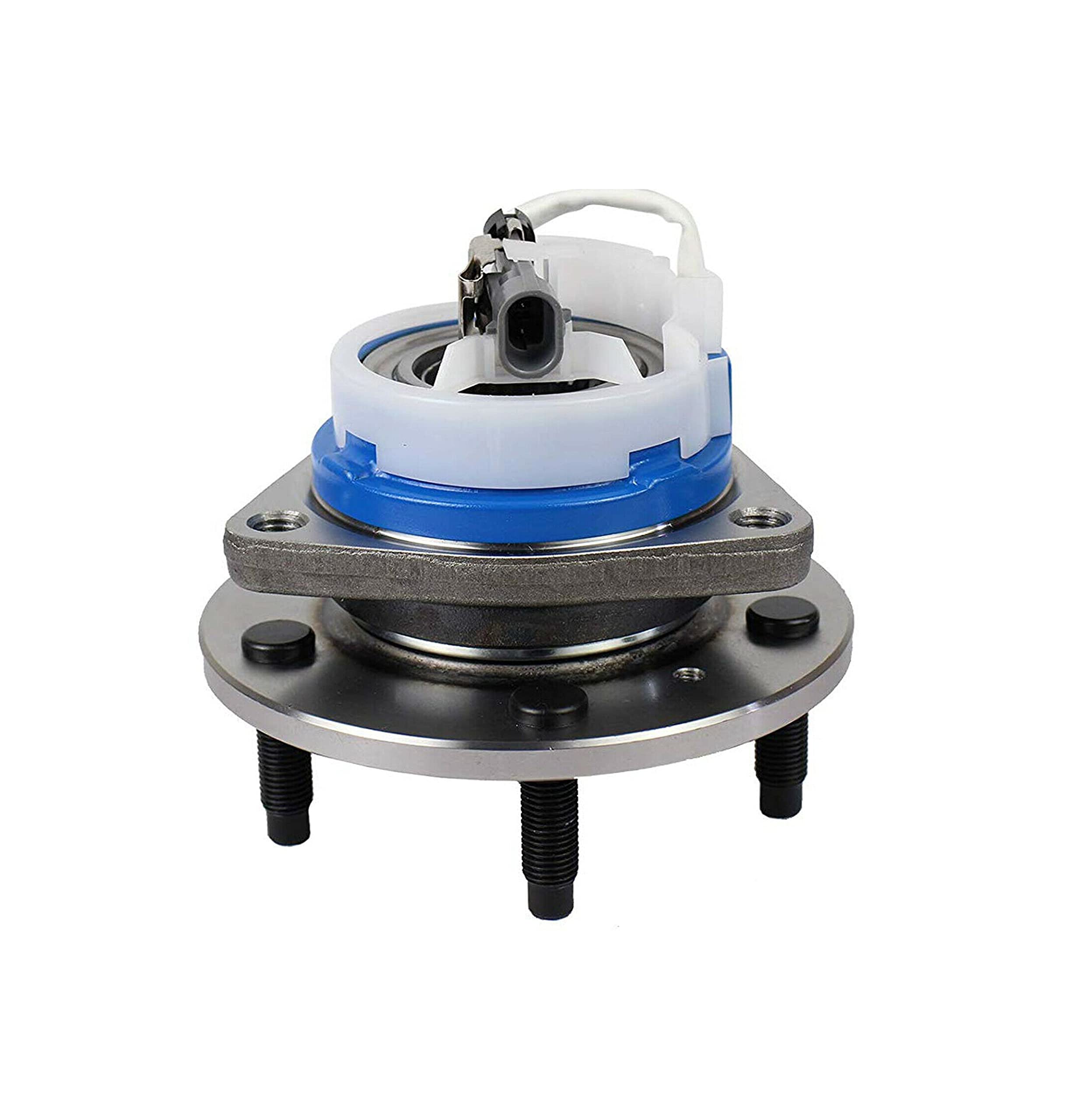 6-Piece Wheel Bearing Hub Assembly & Tie Rod End Kit - Compatible with Buick Allure/Century/LaCrosse FWD & AWD Models - Front Suspension Replacement Parts for Smooth Ride & Improved Handling