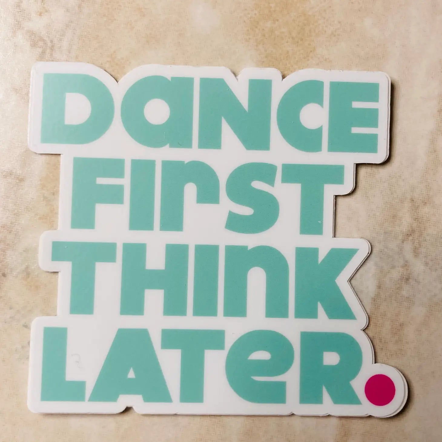 Denali & Co Dance Stickers - Fun & Colorful Vinyl Decals for Dance Studios, Water Bottles, Laptops & More
