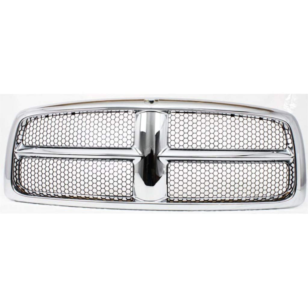 Dodge Ram 1500 Grille Assembly 2002-2005 | Honeycomb Design | Chrome & Paint-Match Options | OEM CH1200248 & 55077185AG | Perfect for Off-Road & Truck Customization