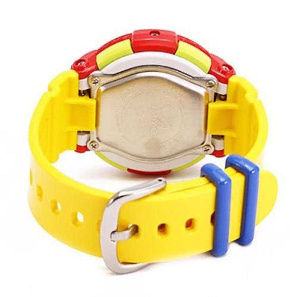 CASIO BABY-G BGA-131 4B5DR Digital Quartz Women's Watch - Red & Yellow Resin Band, Shock Resistant, Water Resistant - Perfect for Sports, Outdoor Activities & Everyday Wear
