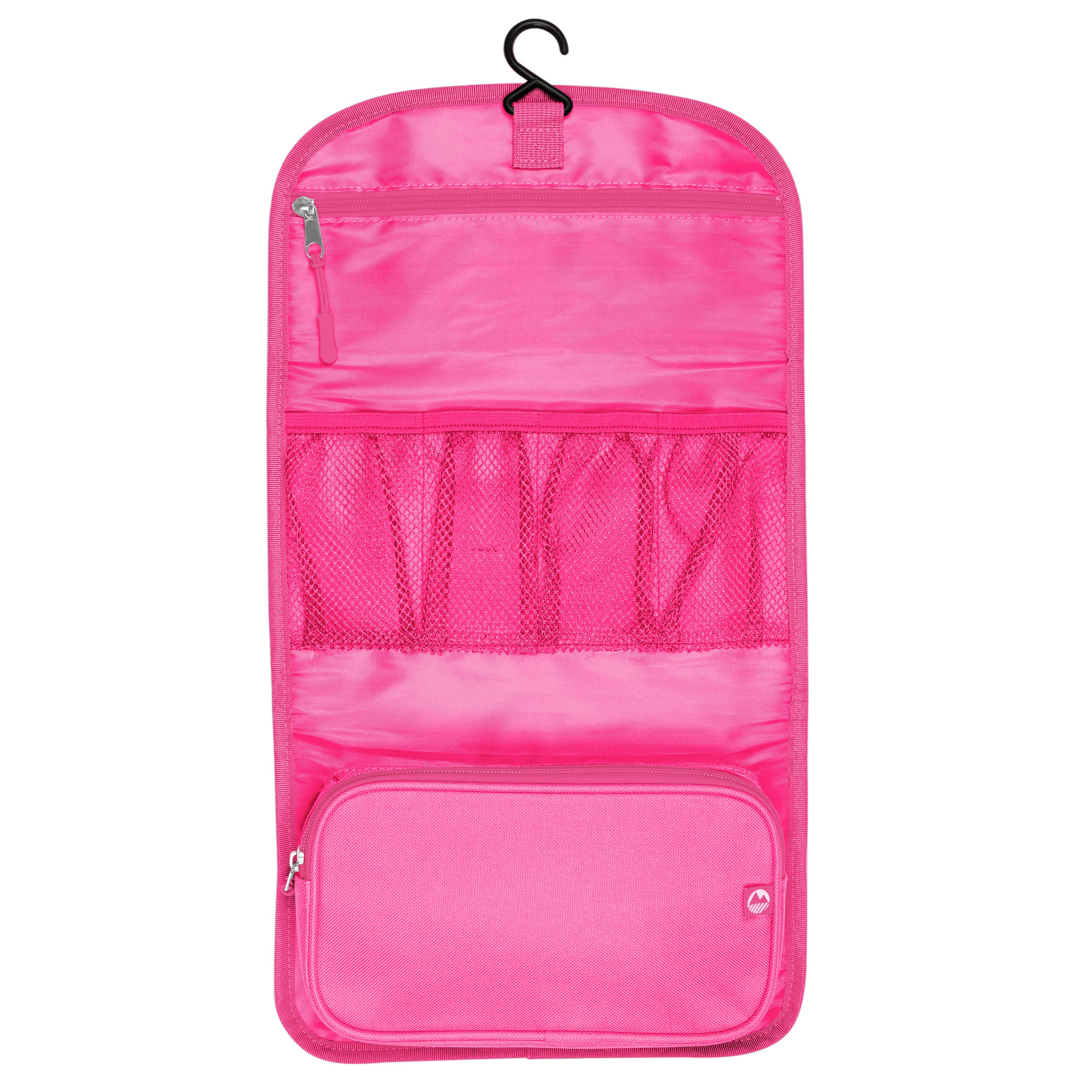 Eskdale Foldable Hanging Travel Toiletry Bag - Waterproof Cosmetic Organizer for Bathroom, Camping & Airplane Travel - Perfect for Toiletries, Makeup & Shower Essentials