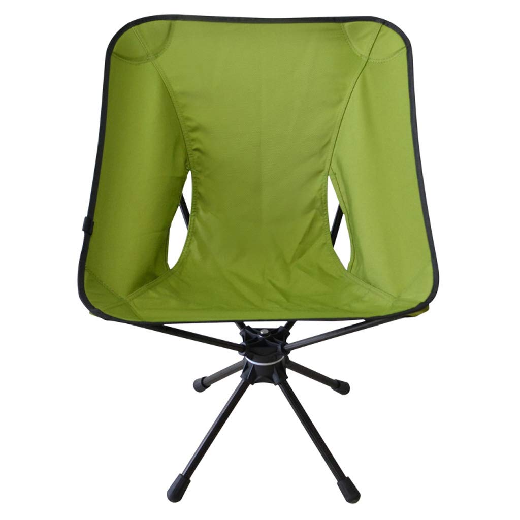 FABAX Portable Folding Camping Chair - Lightweight Aluminum Alloy Outdoor Chair for Picnic, Hiking, Fishing, Beach, BBQ & Backpacking | Compact Travel Chair for Patio, Garden & Camping (Green)