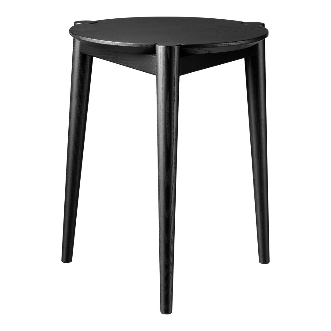 Stine Lundgaard Weigelt J160 SOS Stool by FDB Mobler - Modern Scandinavian Bar Stool for Kitchen, Dining & Lounge Areas