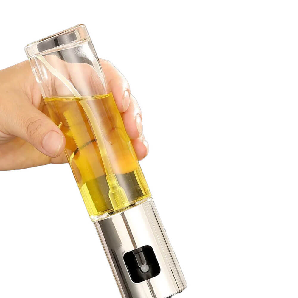 Premium Emilio Oil Spray Bottle - 16oz Glass Mister for Cooking, Baking & Salad Dressing - Perfect for Kitchen, BBQ & Healthy Meal Prep