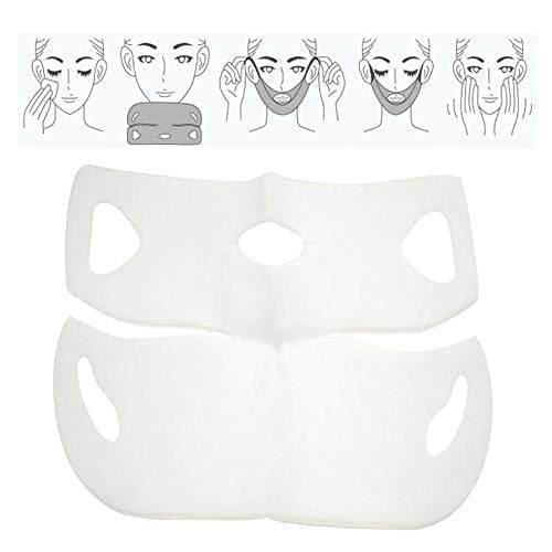 WICHARSH V Line Lifting Face Mask - Double Chin Reducer & Slimming Face Patch for Skin Tightening, Firming & Moisturizing | Chin Up Mask for Women (1pc) | Perfect for Daily Skincare Routine & Special Occasion Prep