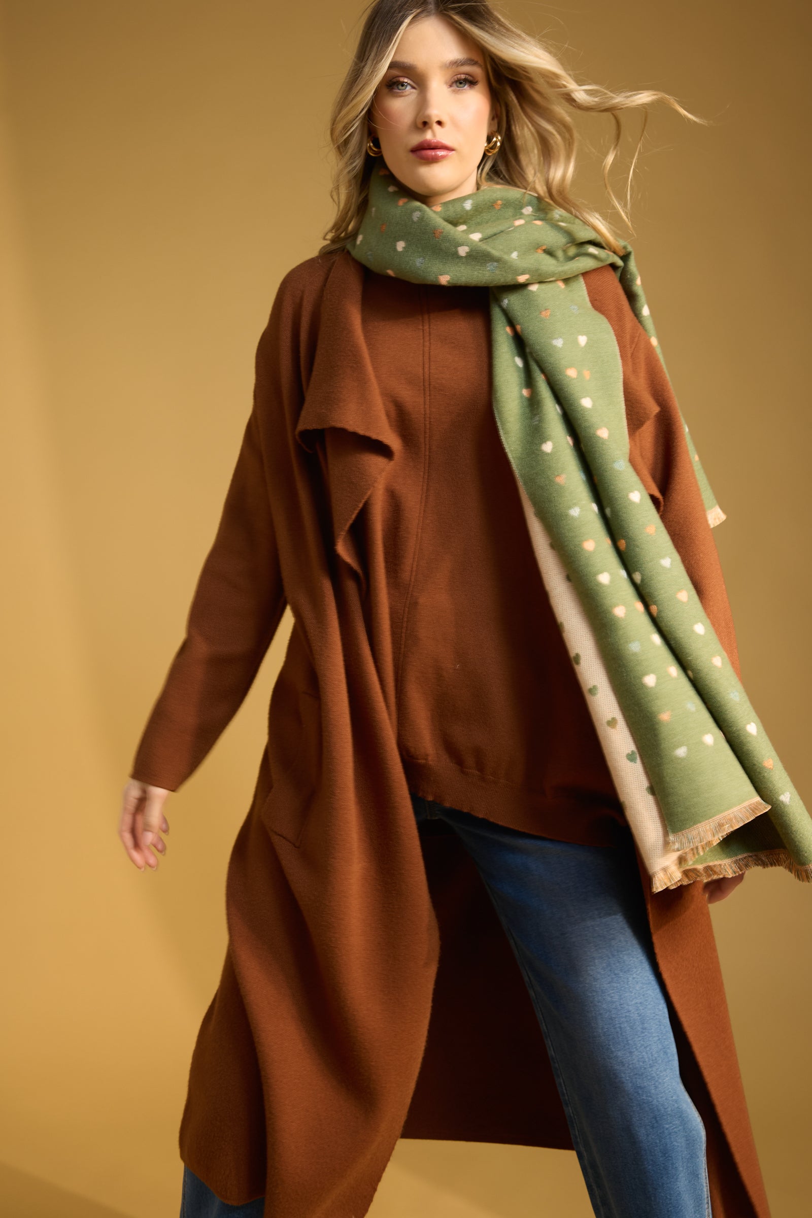Cairo Cardigan Dune Toffee - Soft Knit Sweater for Women | Cozy Fall & Winter Layering Piece | Perfect for Office, Date Night and Casual Outings