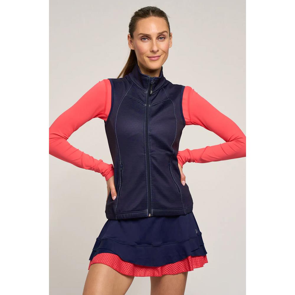 Lija Women's Lightweight Windbreaker Vest - Stylish Eggplant Purple Jacket for Outdoor Activities, Travel & Casual Wear