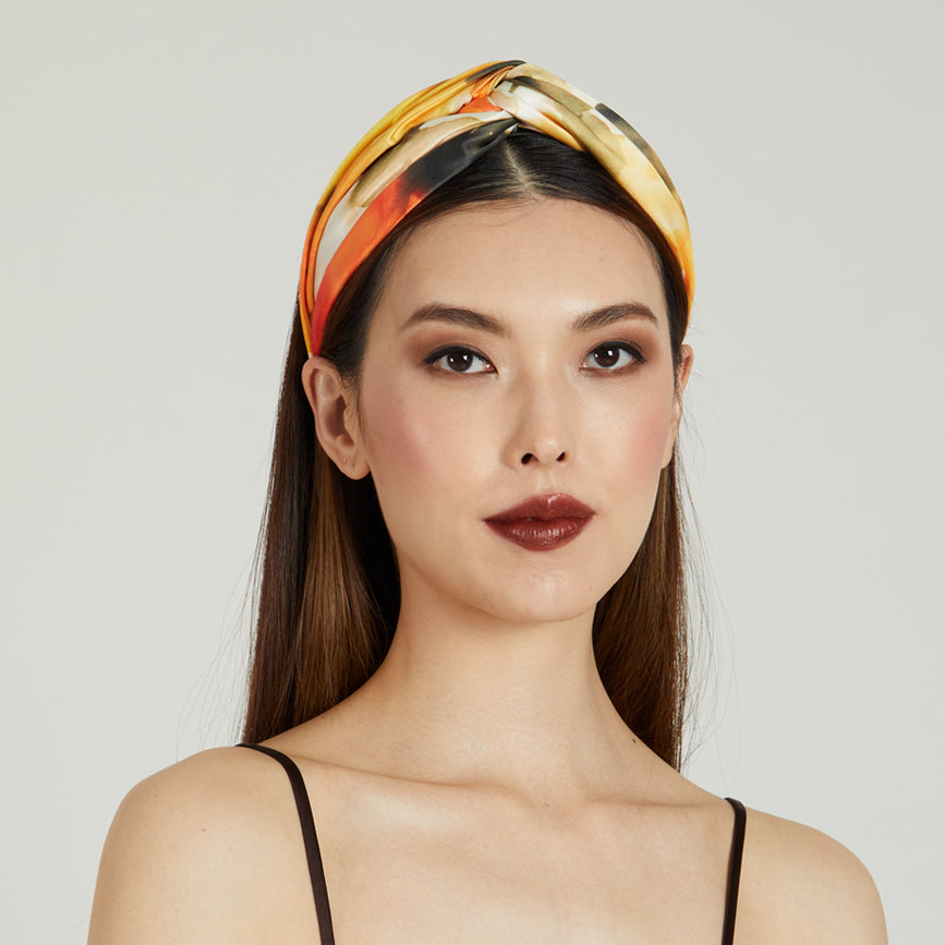 Trish Satin Headband for Women - Soft & Comfortable Hair Accessory for Workouts, Yoga, and Everyday Wear