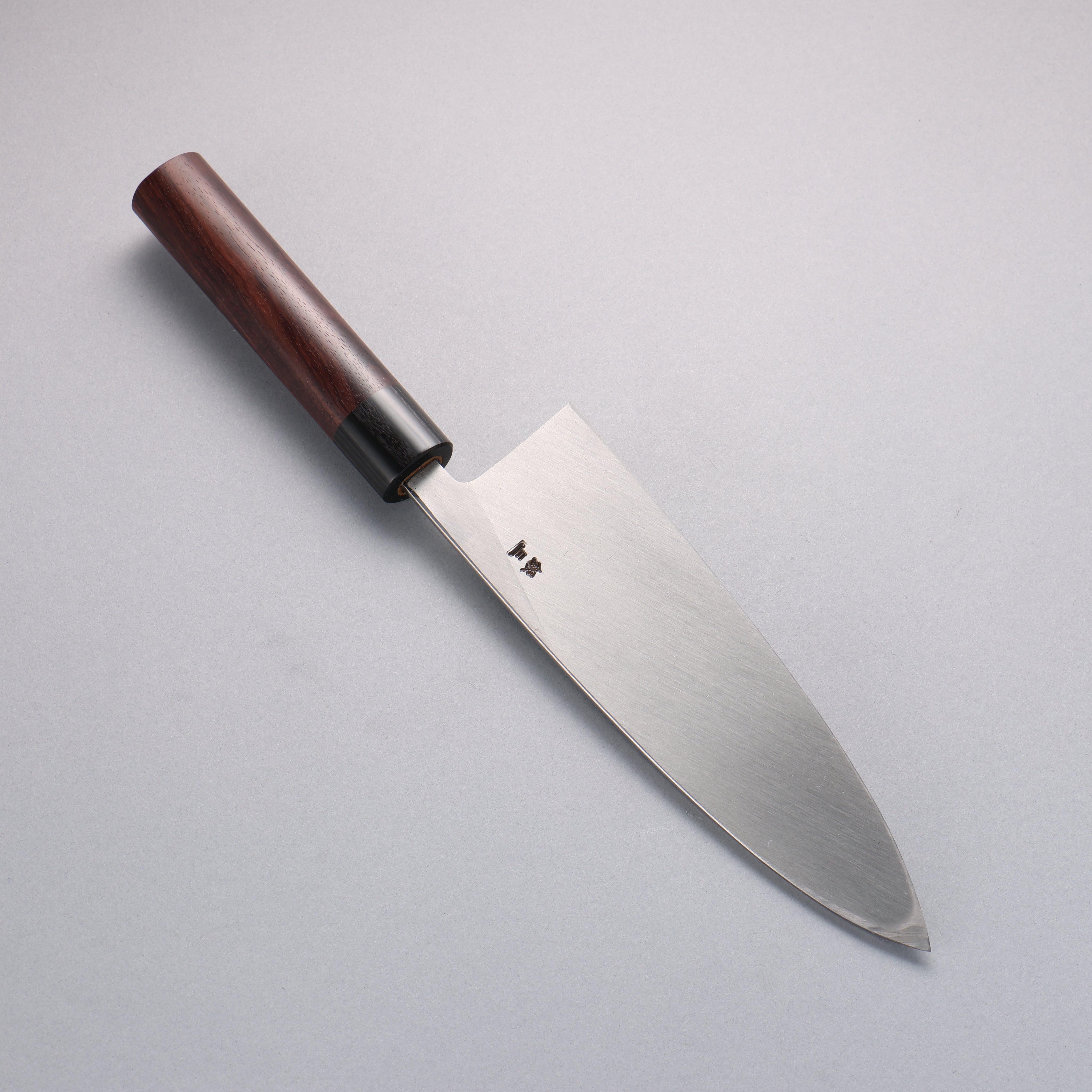 Premium Jikko Silver Steel No.3 Deba Knife 210mm with Ebony Handle - Professional Japanese Kitchen Knife for Sushi, Fish Filleting & Meat Cutting