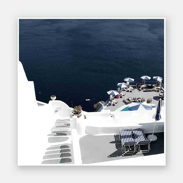 Blue Beauty Unframed Art Print - Modern Wall Decor for Living Room, Bedroom & Office - Perfect for Home & Office Aesthetic