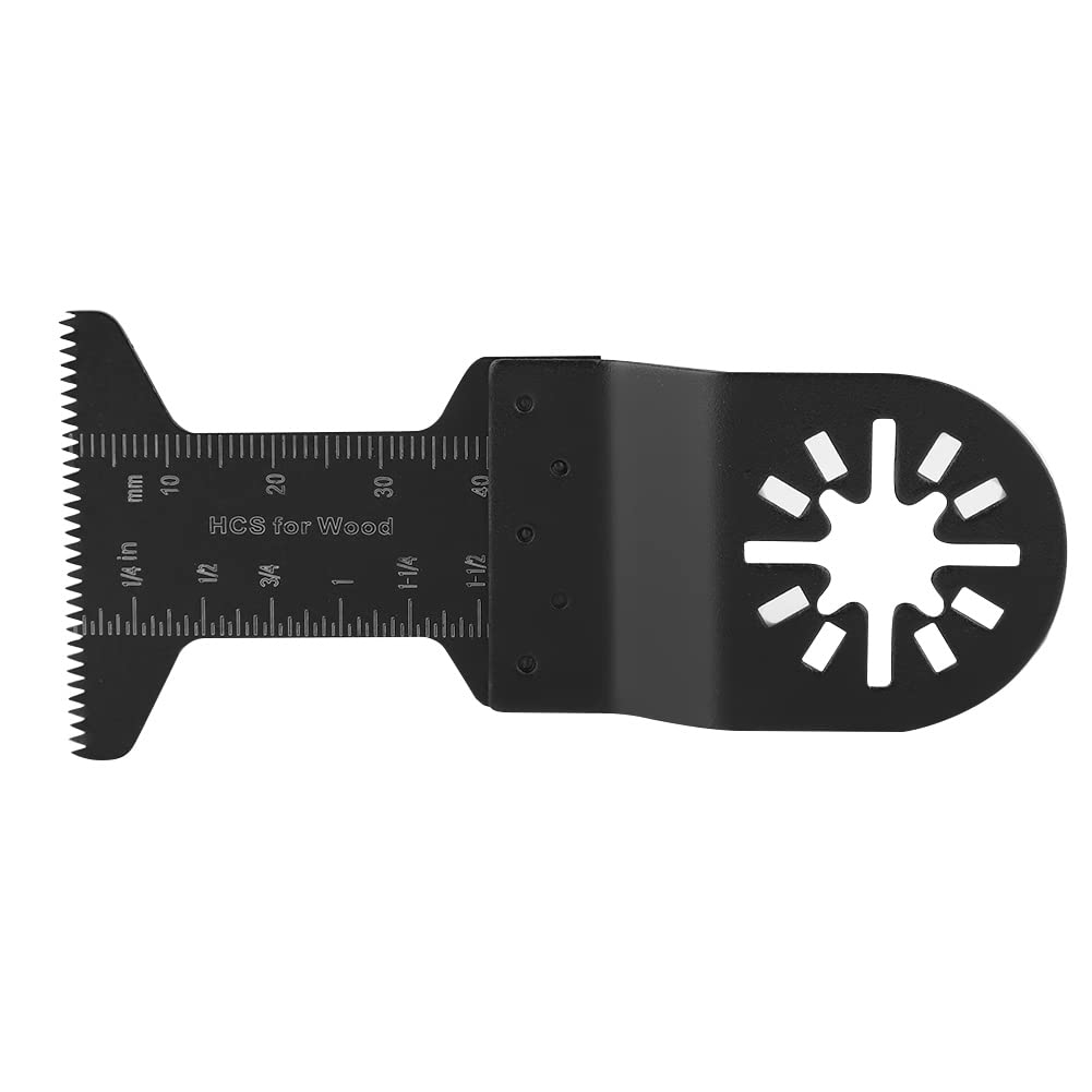 6Pcs High Carbon Steel Oscillating Saw Blades for Wood, Plastic & Metal Cutting - Power Tool Accessories