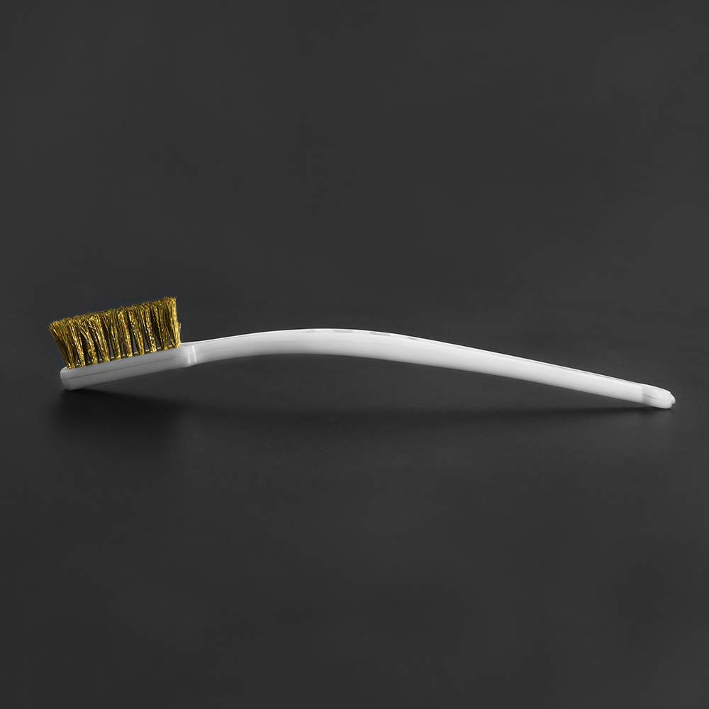 High-Quality 3D Printer Nozzle Cleaner Tool - Copper Wire Brush for Hotend & Print Bed Cleaning - Durable Copper Handle for Block Removal - Perfect for PLA, ABS, PETG Filament Maintenance