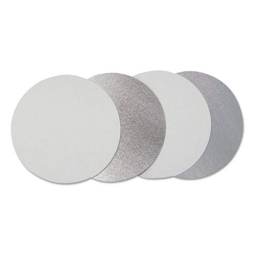 DurablePak 7-Inch Round Flat Board Lids for Food Containers - 500 Count Bulk Pack (Ideal for Catering, Bakery & Takeout Packaging)