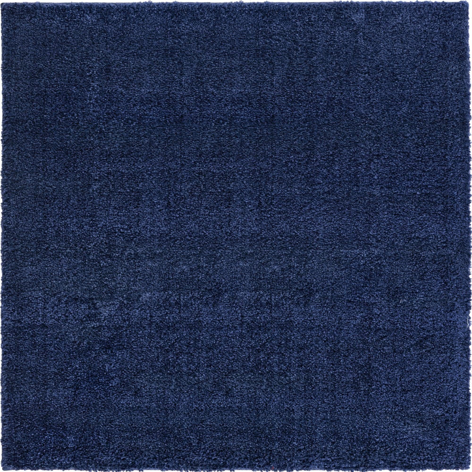 Unique Loom Solo Collection Calabasas Navy Blue 5'3