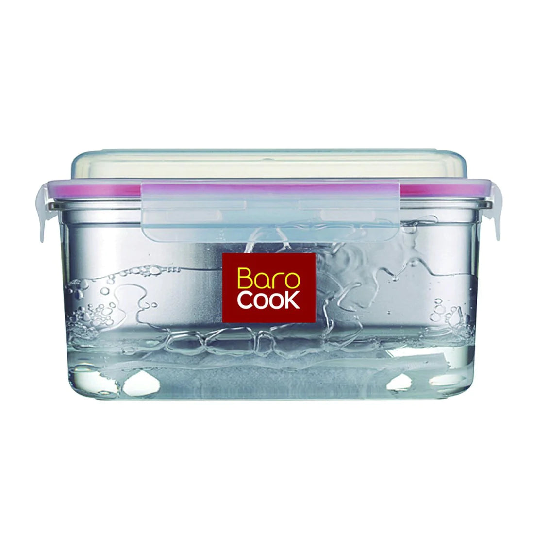 BaroCook 850ml Airtight Food Storage Container - BPA-Free Plastic, Microwave & Dishwasher Safe - Perfect for Meal Prep, Leftovers & Lunch Boxes