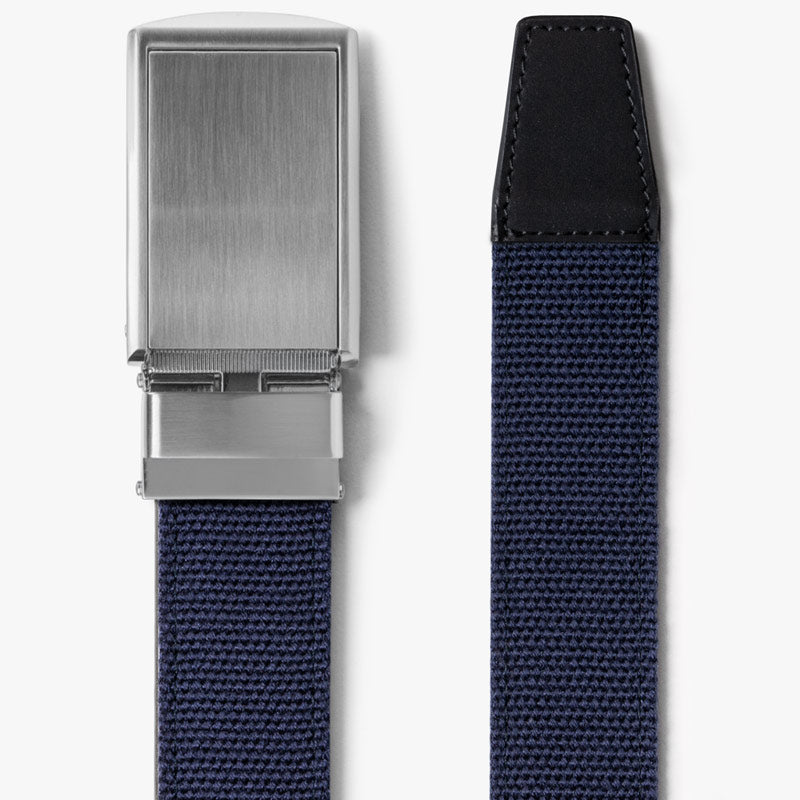 Premium Navy Canvas Belt for Men & Women - Adjustable & Durable Fashion Accessory - Perfect for Casual Wear, Work & Outdoor Activities