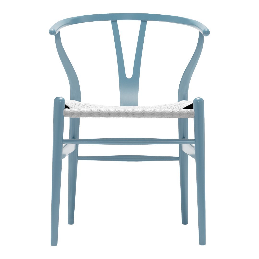 CH24 Wishbone Chair - Modern Scandinavian Dining Chair in Soft Colors | Perfect for Dining Rooms, Kitchens, and Home Offices