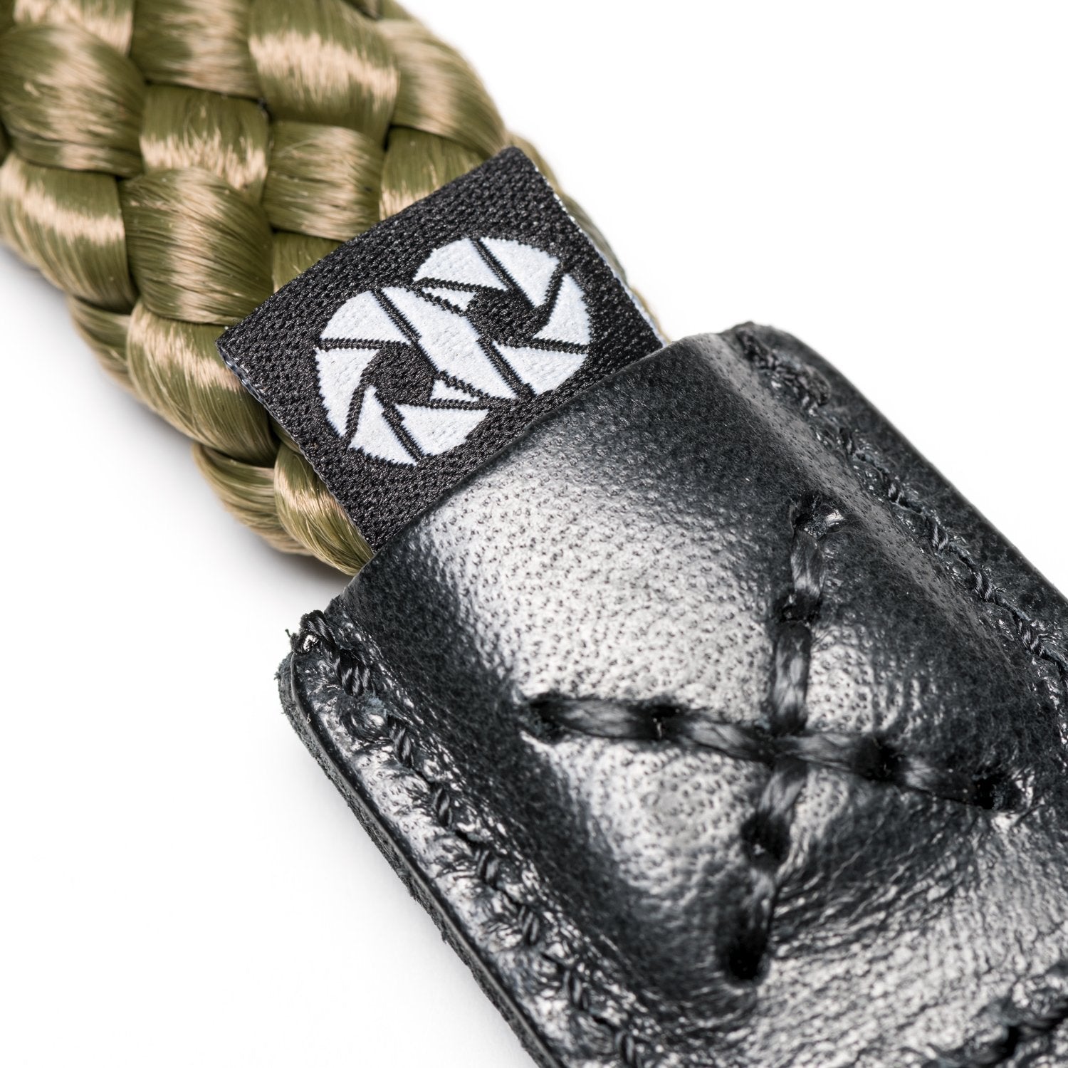 Durable Cooph Braided Camera Strap with Split Ring - 49.2 inch (125cm) Military Green - Comfortable Neck Strap for DSLR, Mirrorless & Film Cameras - Perfect for Travel, Hiking & Photography Enthusiasts
