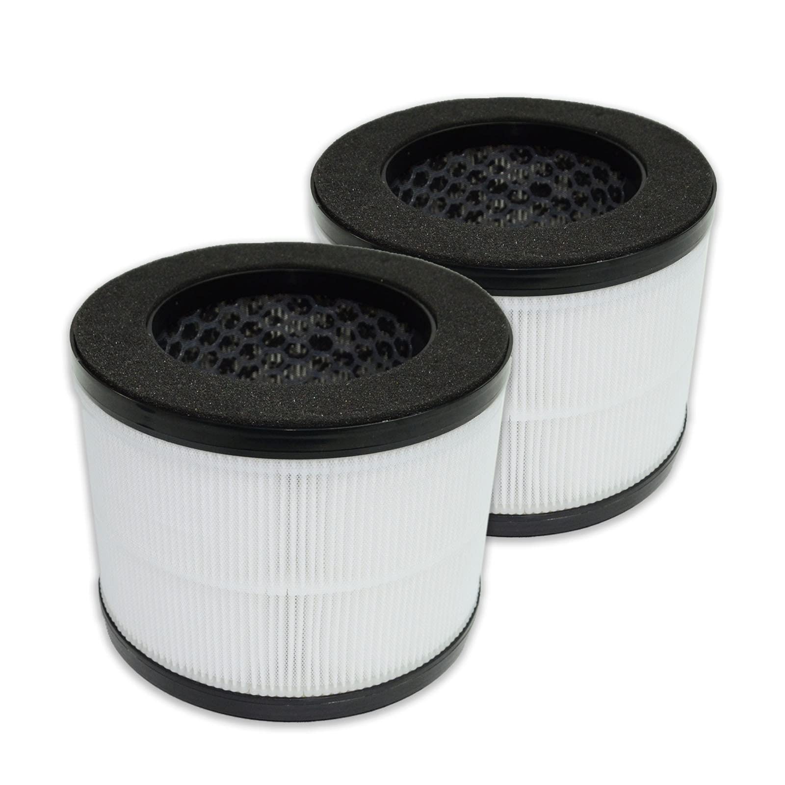 PUREBURG Replacement H13 HEPA Filter for Okaysou Airmic4S Air Purifier - 2 Pack with 4-Stage Filtration & Activated Carbon - Reduces Dust, Pollen, VOCs - Perfect for Home, Office, and Allergy Relief