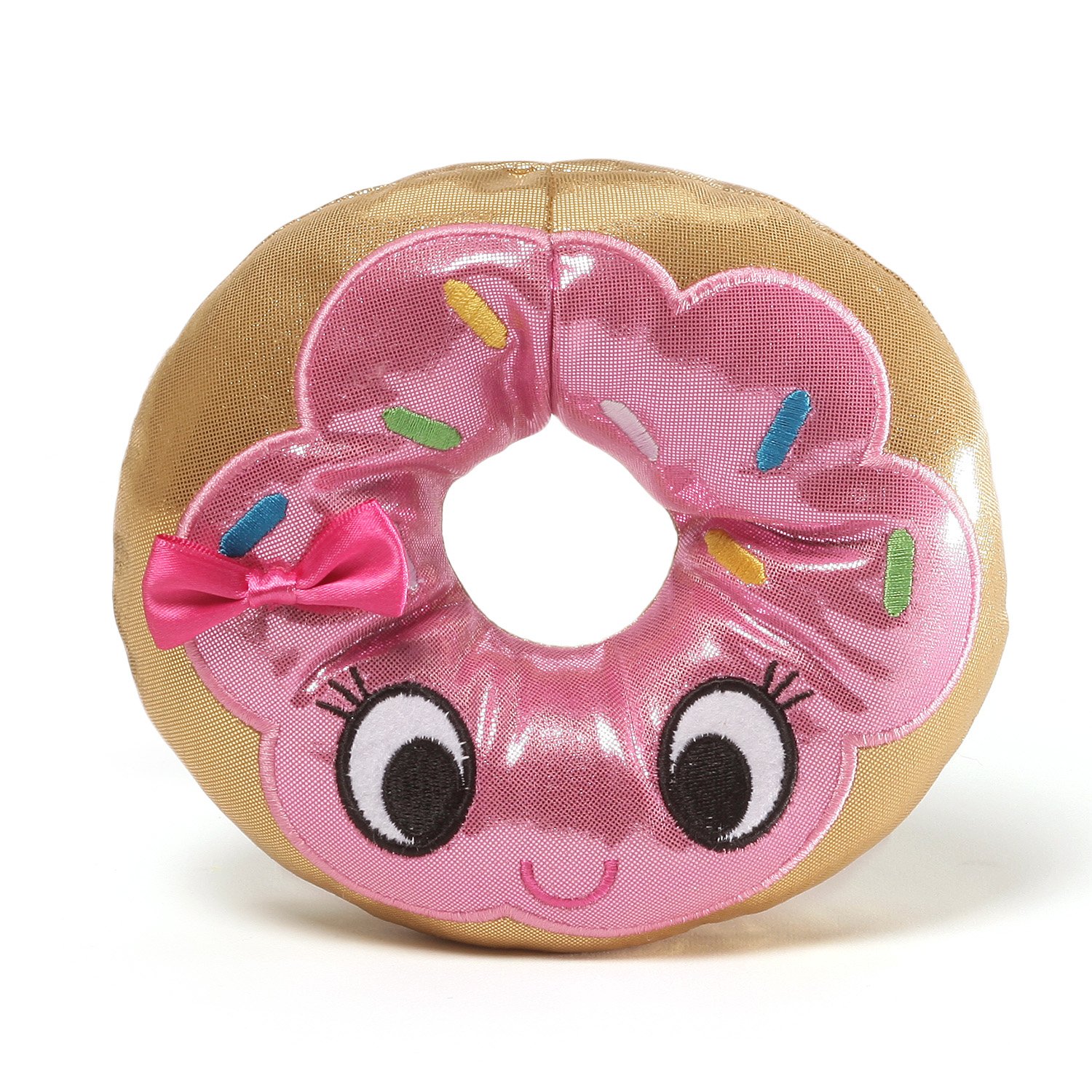 GUND Sparkle Snacks Donut Plush Toy - 2 Inch Cute Stuffed Animal for Kids, Soft Collectible Gift for Girls & Boys - Perfect for Birthday, Nursery Decor & Cuddling
