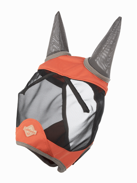 Visor Tek Half Fly Mask - Lightweight UV Protection Face Cover for Outdoor Sports, Hiking, and Cycling - Breathable & Adjustable Design