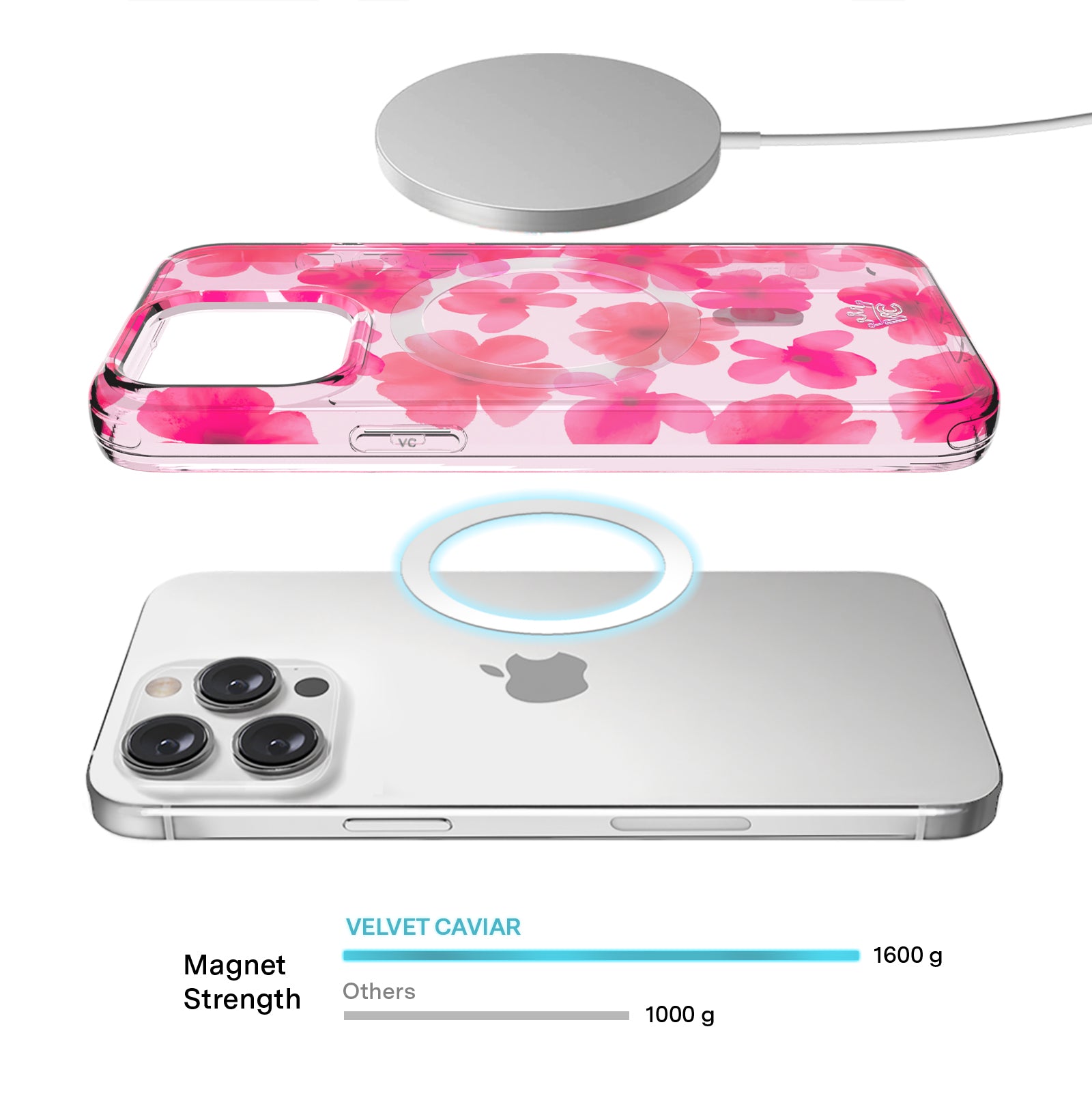 Cherry Blossom iPhone Case - Floral Design Protective Phone Cover for iPhone 13/14/15 Series - Perfect for Spring Fashion, Travel & Everyday Use