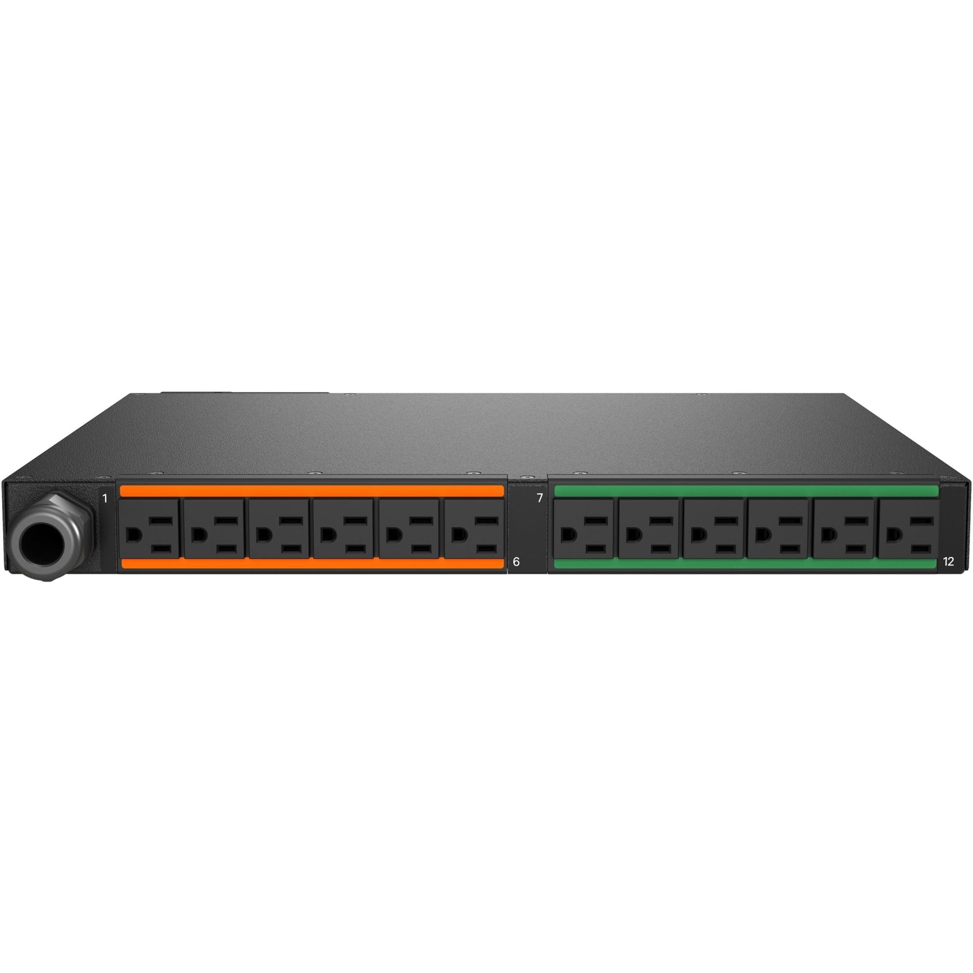 Vertiv Geist Switched Rack PDU - 1U Horizontal Power Distribution Unit | 30A 240V | L6-30P Plug | 12 C13/C19 Outlets | Upgradeable Network Power Strip for Server Racks, Data Centers & IT Equipment | Perfect for Data Center Power Management & Network Cabinet Setup