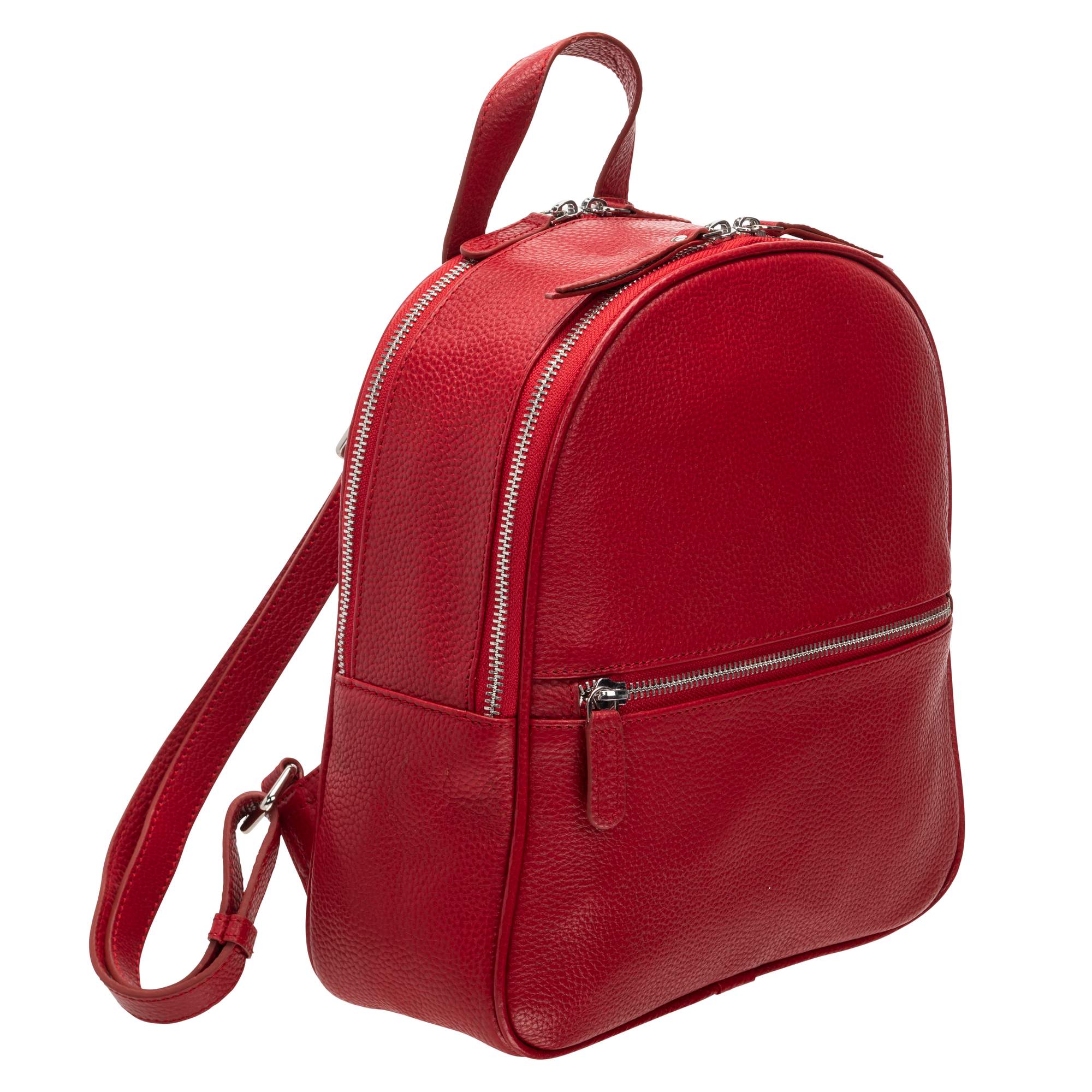 Mancini Pebbled Audrey Backpack for Women - Stylish Leather Laptop Backpack with USB Charging Port, Perfect for Work, Travel & College