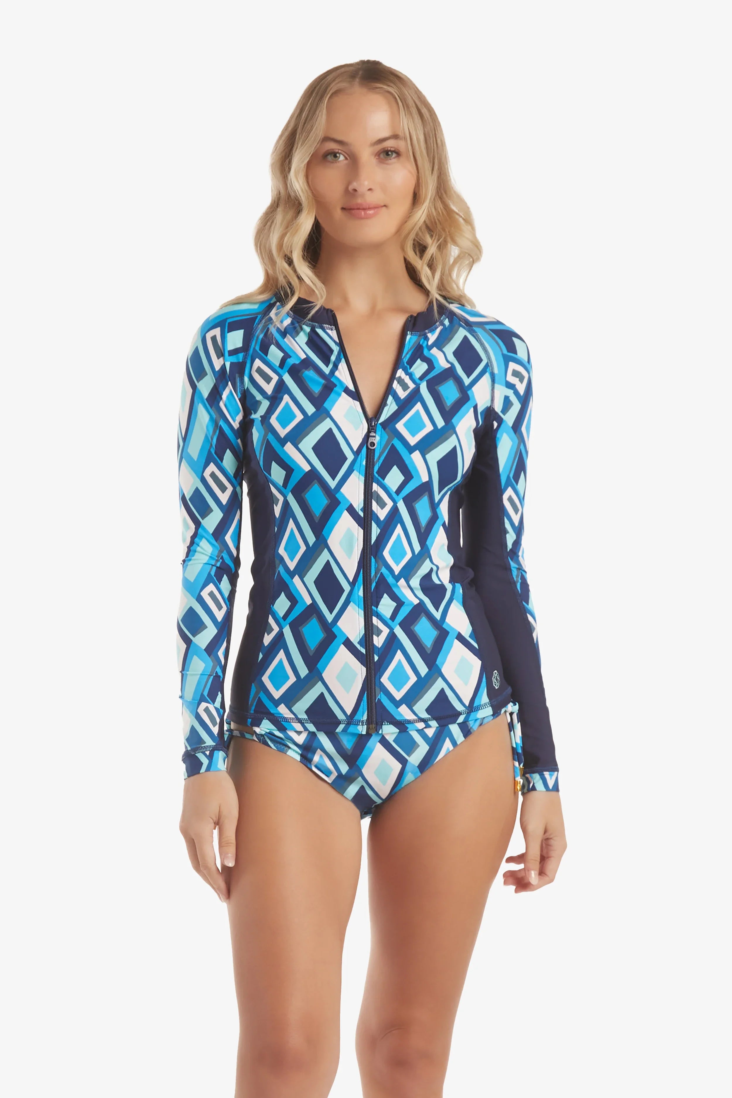 Paros UPF 50+ Sun Protection Swim Shirt - Long Sleeve Rash Guard for Men & Women - Quick Dry UV Shirt for Beach, Surfing, Swimming & Outdoor Activities