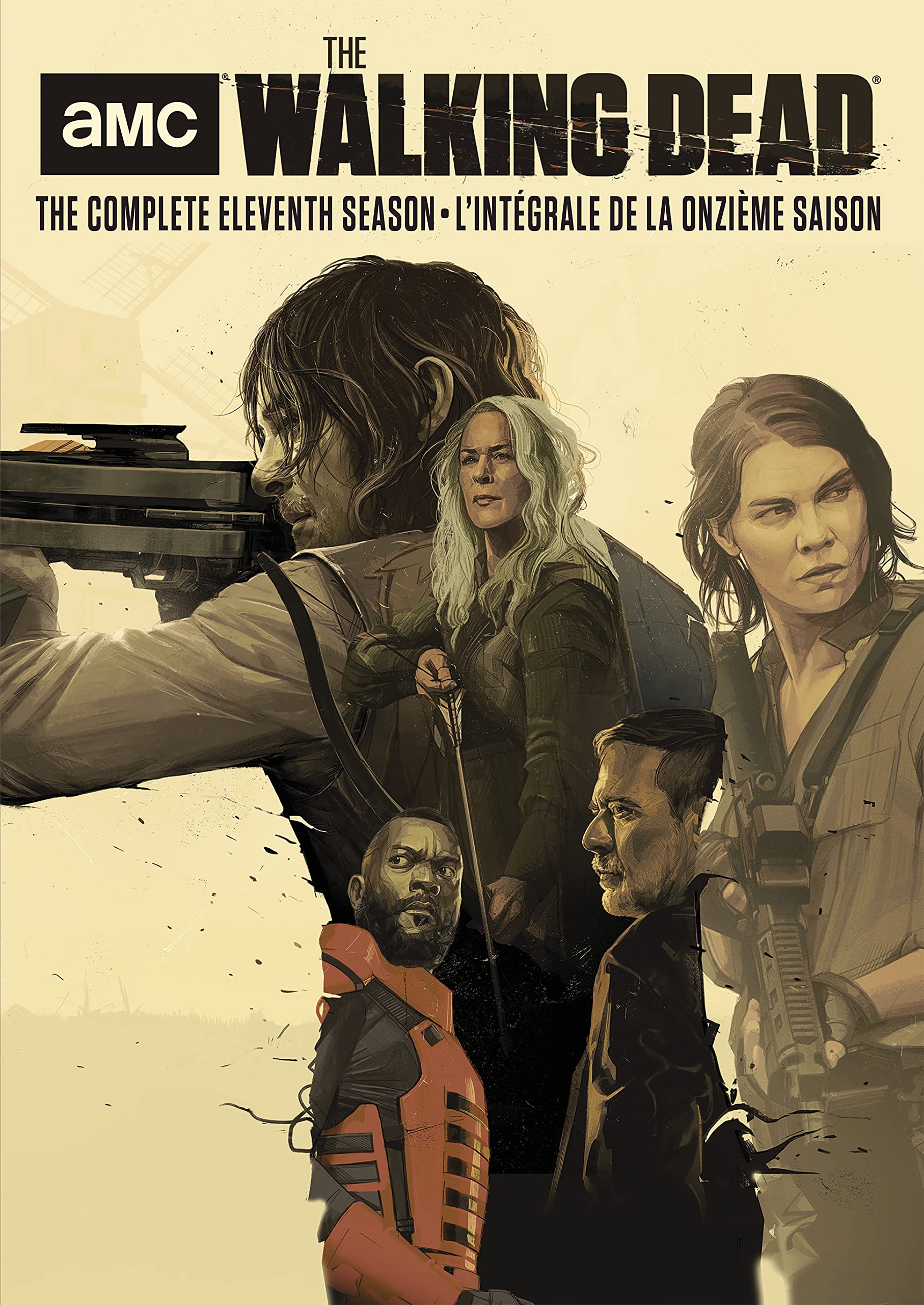 The Walking Dead: The Complete Eleventh Season DVD/Blu-ray - Final Season Collection | Action-Packed Zombie Apocalypse Drama Series for Adults & Fans | Perfect for Movie Nights & Collector's Shelves
