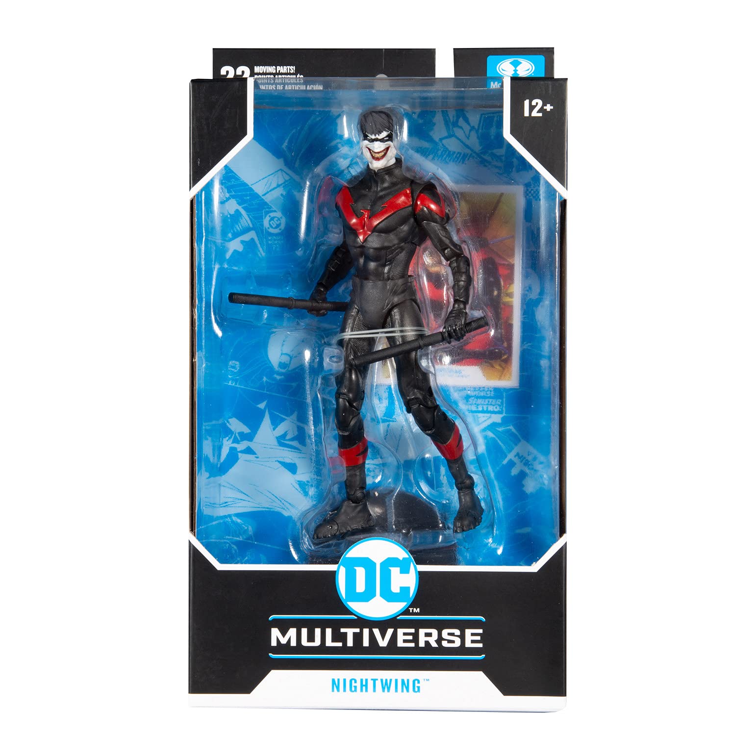 McFarlane Toys DC Multiverse Nightwing Joker 7-Inch Collectible Action Figure - Perfect for DC Comics Fans, Collectors & Display