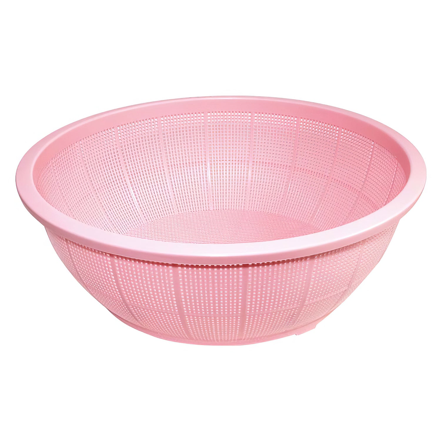 IKEDA Premium Plastic Colander - 5 Qt Large Strainer for Pasta, Salad, Vegetables - BPA-Free, Durable Kitchen Sieve for Washing Fruits & Draining Noodles - Ideal for Cooking, Meal Prep & Healthy Eating