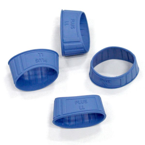 Mekurikko Finger Caps for Typing & Gaming - Ergonomic Finger Protection Sleeves for Keyboard, Guitar, and Phone Use - Reduce Pain & Improve Grip (PLUS Size)