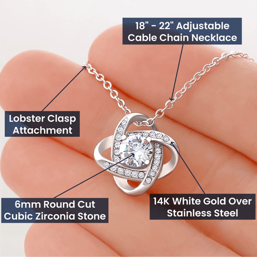 Cancer Awareness Pendant Necklace for Women - Chemo Patient Gift with Card & Box - Support Survivors & Loved Ones