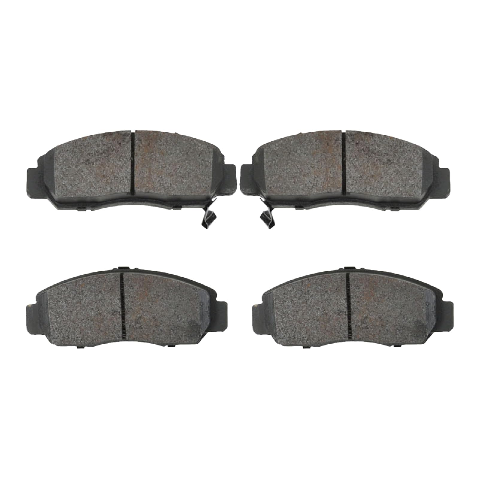 High-Performance Semi-Metallic Front Brake Pads for 2003-2007 Honda Accord & 2006-2010 Honda Civic - Durable Friction Material for Smooth Stopping Power - Perfect for City Driving, Highway Commuting and Daily Use