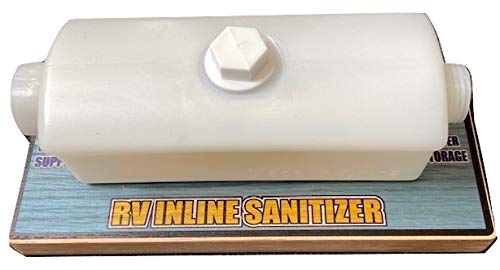 RV Fresh Water Tank Disinfectant Kit - No Mess, No Moving Parts, Easy Hose Connection with Bleach for Safe & Clean Water | Perfect for RV Camping, Travel & Outdoor Adventures